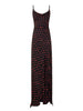 mar de margaritas vestito longuette kelly donna mmabw01528 nero 166439192