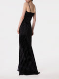 Mar De Margaritas Vestito Longuette Kelly Donna MMABW01528 - Nero