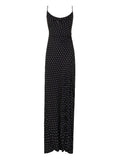Mar De Margaritas Vestito Longuette Kelly Donna MMABW01528 - Nero