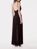 Mar De Margaritas Vestito Longuette Riley Donna MMABW01529 - Nero