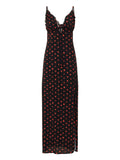 Mar De Margaritas Vestito Longuette Riley Donna MMABW01529 - Nero