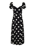 Mar De Margaritas Vestito Midi Nikita Donna MMABW01534 - Nero