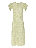 Mar De Margaritas Vestito Midi Kristel Donna MMABW01537 Jasmin Giallino - Giallo
