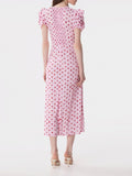 Mar De Margaritas Vestito Midi Kristel Donna MMABW01537 - Rosa