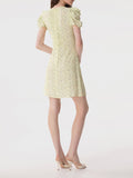 Mar De Margaritas Vestito Mini Karin Donna MMABW01542 Jasmin Giallino - Giallo