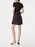 Mar De Margaritas Vestito Mini Karin Donna MMABW01542 - Nero