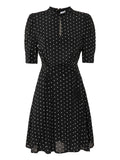 Mar De Margaritas Vestito Mini Kimberly Donna MMABW01543 - Nero