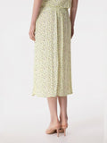 Mar De Margaritas Gonna Midi Roxana Donna MMABW01550 Jasmin Giallino - Giallo