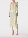 Mar De Margaritas Top Letizia Donna MMABW01554 Jasmin Giallino - Giallo