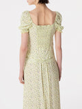 Mar De Margaritas Top Letizia Donna MMABW01554 Jasmin Giallino - Giallo