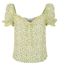 Mar De Margaritas Top Letizia Donna MMABW01554 Jasmin Giallino - Giallo