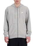 New Balance Felpa Zip Uomo MJ41501 - Grigio