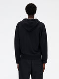 New Balance Felpa Zip Uomo MJ41501 Black - Nero
