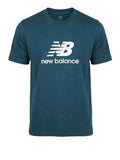 New Balance T-shirt Uomo MT41502 Medusa Green - Verde