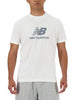 new balance t shirt uomo mt41502 white bianco 162998024