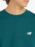 New Balance Felpa Uomo MT41507 Medusa Green - Verde