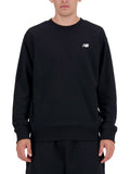 New Balance Felpa Uomo MT41507 Black - Nero