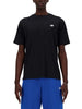 new balance t shirt uomo mt41509 black nero 161406032