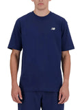 New Balance T-shirt Uomo MT41509 Nb Navy - Blu