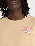 New Balance T-shirt Ramen Uomo MT61H51D Toasted Sesame - Giallo
