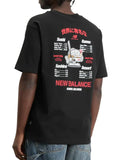 New Balance T-shirt Uomo MT61H51D Black - Nero