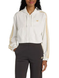 New Balance Felpa Zip Interlock Donna WJ61B759 Sea Salt - Avorio
