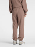 New Balance Pantalone Tuta French Terry Donna WP41500 Cortado - Marrone