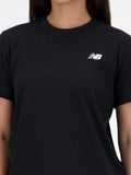 New Balance T-shirt Donna WT41509 Black - Nero