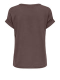 Only T-shirt Donna 15106662 Chocolate Martini - Marrone