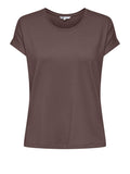 Only T-shirt Donna 15106662 Chocolate Martini - Marrone