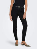 Only Jeans Slim Donna 15181958 Black - Nero