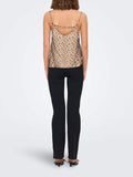 Only Top Donna 15222159 Dull Gold 716 Abstract Zigzag - Marrone
