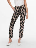 Only Pantalone Jogger Donna 15222230 Black 723 Rough Nomad - Nero