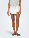 Only Shorts Jeans Donna 15256608 White Denim - Bianco