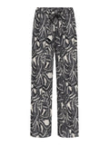 Only Pantalone Straight Donna 15264446 Vaporous Gray 726 Hawaii Leave - Nero