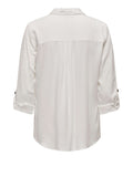 Only Camicia Casual Donna 15281677 Snow White - Bianco