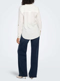 Only Camicia Casual Donna 15281677 Snow White - Bianco