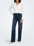 Only Camicia Casual Donna 15281677 Snow White - Bianco