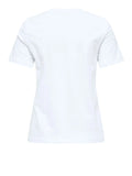 Only T-shirt Ketty Donna 15288473 Bright White Cherries - Bianco