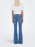 Only Jeans a Zampa Donna 15309845 - Denim