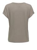 Only Maglia Donna 15315976 Walnut Silver Glitter - Grigio