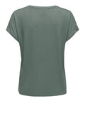 Only Maglia Donna 15315976 Laurel Wreath Silver Glitter - Verde