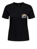 Only T-shirt Donna 15317989 Black Ciao - Nero