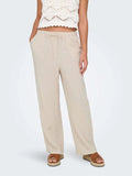 Only Pantalone Straight Donna 15322263 Moonbeam - Avorio