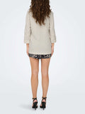 Only Blazer Donna 15322274 Moonbeam - Avorio