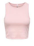 Only Top Donna 15325019 Rosy Touch Pearl Emb. Sideseam - Rosa