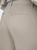 Only Pantalone Palazzo Carrie Mw Pleat Chino Donna 15334261 Chateau Gray - Beige