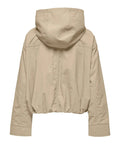 Only Giubbino Bealo Donna 15336162 Humus Silver Trim - Beige