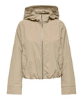 Only Giubbino Bealo Donna 15336162 Humus Silver Trim - Beige