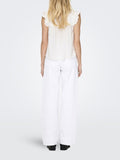 Only Top Donna 15337374 Cloud Dancer Kalamata Emb - Bianco